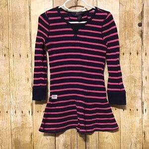 Polo Ralph Lauren‎ Drop Waist Striped Dress 4